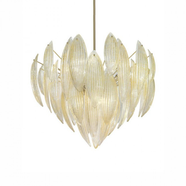 Подвесной светильник IDL Paradise 430/100 light gold / gold leaf Murano glass Подвесной светильник IDL Paradise 430/100 light gold / gold leaf Murano glass