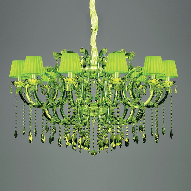 Люстра Masiero Maria Teresa VE 981/12 CG green Люстра Masiero Maria Teresa VE 981/12 CG green