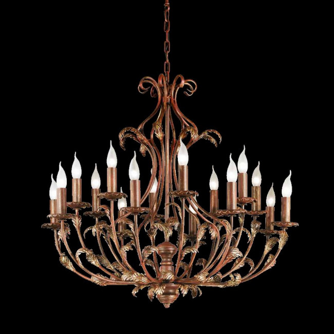 Люстра MM Lampadari Barocco 5098/16 V2078 Люстра MM Lampadari Barocco 5098/16 V2078