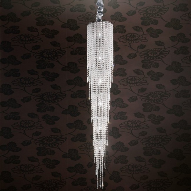 Подвесной светильник Masiero Impero & Deco VE 825 S6 CUT CRYSTAL Подвесной светильник Masiero Impero & Deco VE 825 S6 CUT CRYSTAL