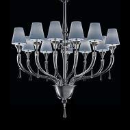 Потолочная люстра Barovier&Toso Maine 5586/11/IC/AZ Потолочная люстра Barovier&Toso Maine 5586/11/IC/AZ