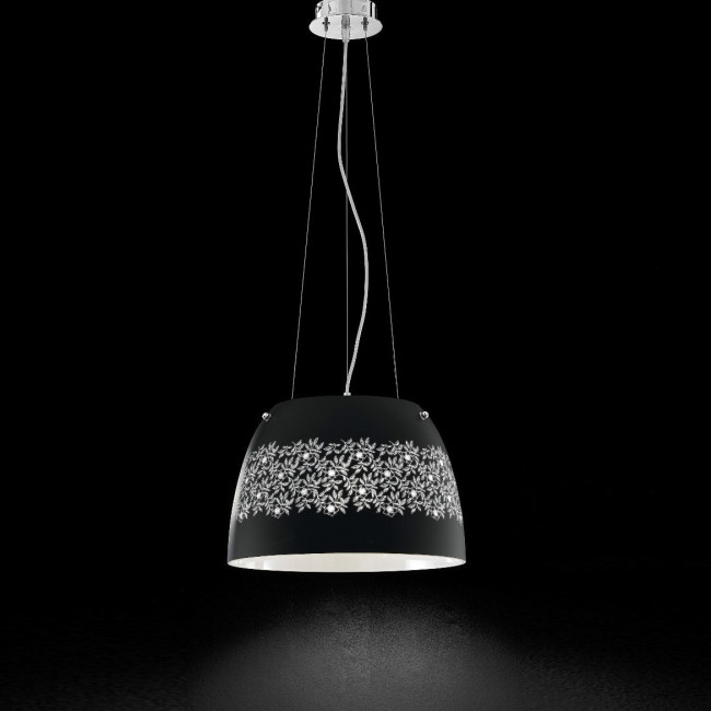 Подвесной светильник Renzo Del Ventisette Shine S 14368/40 Nero Подвесной светильник Renzo Del Ventisette Shine S 14368/40 Nero