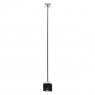 Подвесной светильник Fabbian Cubetto Black Glass D28 A01 02 Подвесной светильник Fabbian Cubetto Black Glass D28 A01 02