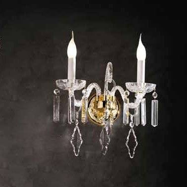 Бра Beby Group Crystal 360/2A Light gold HALF CUT Бра Beby Group Crystal 360/2A Light gold HALF CUT