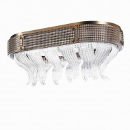 Потолочный светильник Beby Group Milano Deco 8030Q02 Bronzed Transparent Glass Потолочный светильник Beby Group Milano Deco 8030Q02 Bronzed Transparent Glass