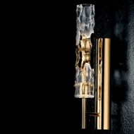 Бра IDL Bamboo 423/1A 24kt gold plated / Murano glass with gold plated band Бра IDL Bamboo 423/1A 24kt gold plated / Murano glass with gold plated band
