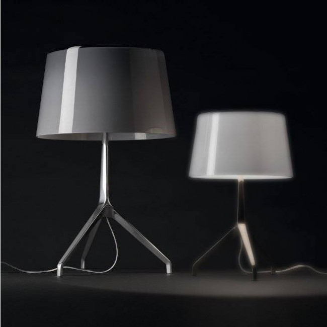 Настольная лампа Foscarini Lumiere XXL Chrome Black/Grey 191001C 24