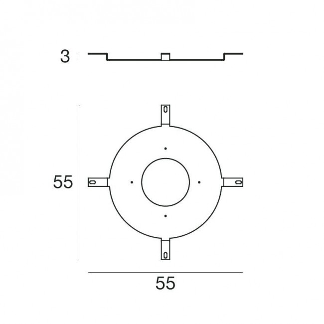 Крепежная скоба Light 14100 Крепежная скоба Light 14100