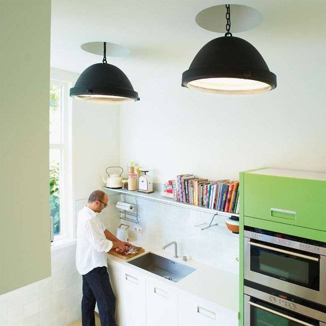 Подвесной светильник Jacco Maris The outsider OS01SU.XL.BL