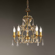 Люстра MM Lampadari Villa 4819/5 V1959 Люстра MM Lampadari Villa 4819/5 V1959