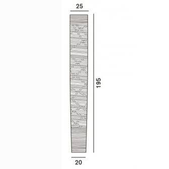 Напольный светильник Foscarini Tress 182003 87