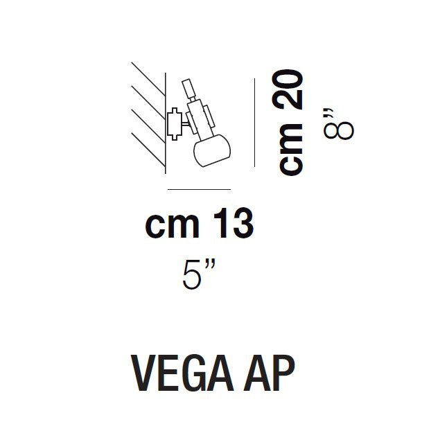 Бра Vistosi Vega AP ALO MC/2 BC Бра Vistosi Vega AP ALO MC/2 BC