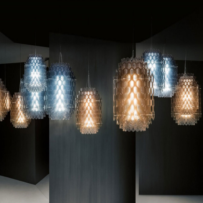 Подвесной светильник Slamp Chantal SUSPENSION S ORANGE CHN88SOS0001A_000 Подвесной светильник Slamp Chantal SUSPENSION S ORANGE CHN88SOS0001A_000