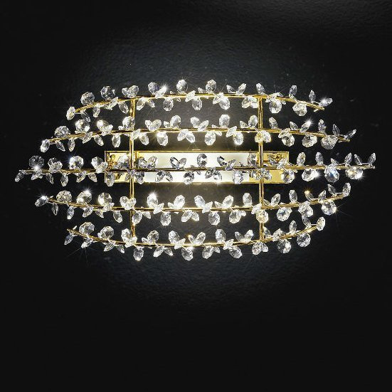 Настенный светильник Renzo Del Ventisette Shine A 14287/1 SW OZ DEC. ORO Настенный светильник Renzo Del Ventisette Shine A 14287/1 SW OZ DEC. ORO