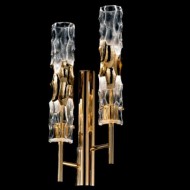 Бра IDL Bamboo 423/2ADX gold plated / Murano glass with gold plated band Бра IDL Bamboo 423/2ADX gold plated / Murano glass with gold plated band
