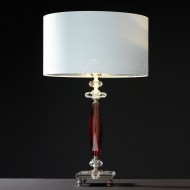Настольная лампа Euroluce Perseo LG1 Silver Antique rose Настольная лампа Euroluce Perseo LG1 Silver Antique rose