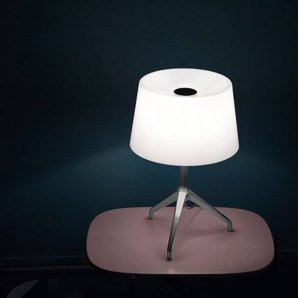 Настольная лампа Foscarini Lumiere XXL Chrome black/White 191001C 11