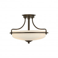 Потолочный светильник Quoizel Griffin QZ/GRIFFIN/SFSPN Потолочный светильник Quoizel Griffin QZ/GRIFFIN/SFSPN