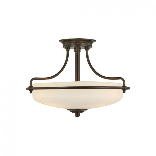 Потолочный светильник Quoizel Griffin QZ/GRIFFIN/SFSPN Потолочный светильник Quoizel Griffin QZ/GRIFFIN/SFSPN