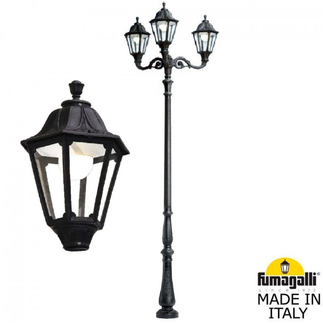 Садово-парковый фонарь Fumagalli Noemi E35.205.M30.AXH27