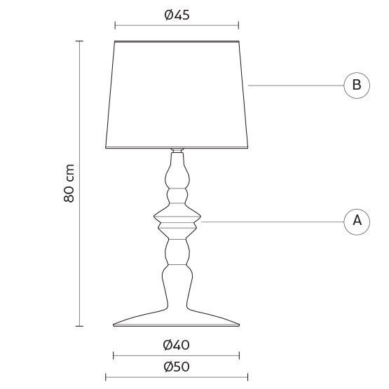 Настольная лампа Karman Ali E Baba C1015BS Настольная лампа Karman Ali E Baba C1015BS