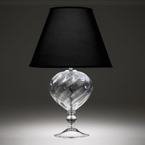 Настольный светильник Italamp 8056/LG Transp. / NK / Black shades Настольный светильник Italamp 8056/LG Transp. / NK / Black shades