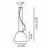 Подвесной светильник Artemide Nur A243410APP Подвесной светильник Artemide Nur A243410APP