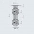 Подвесной светильник Axo Light Aura SP AU 45/2 BC SPAU45/2BCCRE27 Подвесной светильник Axo Light Aura SP AU 45/2 BC SPAU45/2BCCRE27