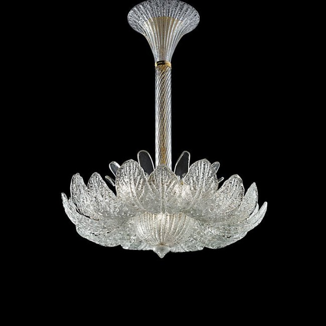 Подвесной светильник Barovier&Toso Rex 5359/CR Подвесной светильник Barovier&Toso Rex 5359/CR