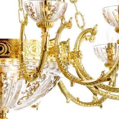 Люстра IlParalume MARINA 7727 2045/CH12/LU Люстра IlParalume MARINA 7727 2045/CH12/LU