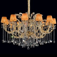 Люстра Masiero Maria Teresa VE 984/12 MT CUT CRYSTAL ORG/14/AMB