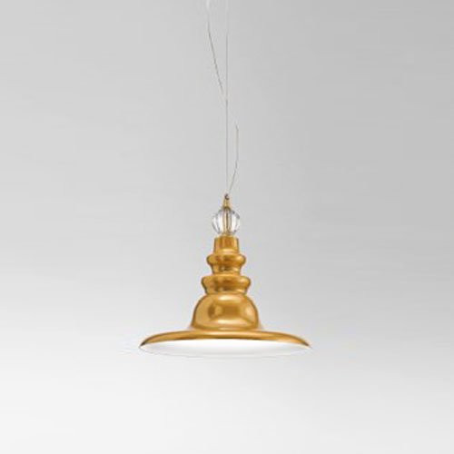 Подвесной светильник IlParalume MARINA 7726 M103/GLOSSYGOLD-BI Подвесной светильник IlParalume MARINA 7726 M103/GLOSSYGOLD-BI