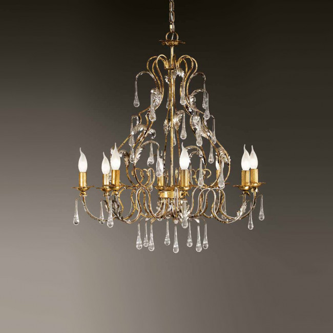 Люстра MM Lampadari Villa 4819/8 V1959 Люстра MM Lampadari Villa 4819/8 V1959