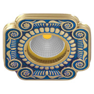 Встраиваемый спот (точечный светильник) FEDE Lighting Smalto Italiano Firenze FD1007AZEN Встраиваемый спот (точечный светильник) FEDE Lighting Smalto Italiano Firenze FD1007AZEN