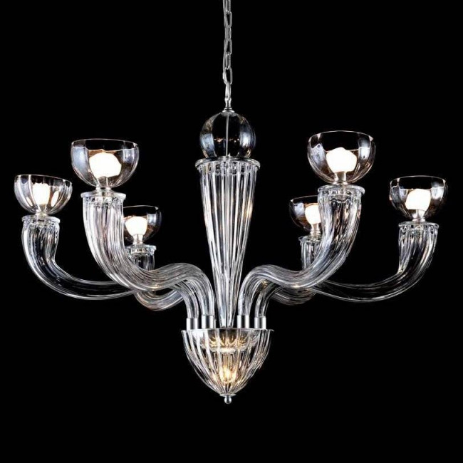 Люстра StilLux Waves 18704/6+1-T