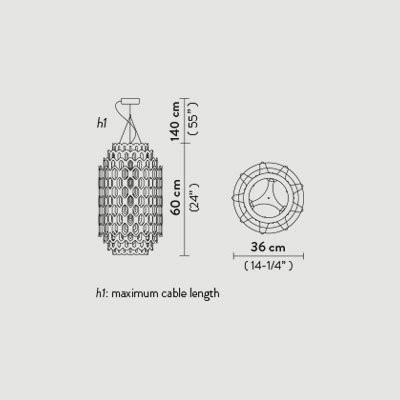 Подвесной светильник Slamp Chantal SUSPENSION S WHITE CHN88SOS0001W_000 Подвесной светильник Slamp Chantal SUSPENSION S WHITE CHN88SOS0001W_000
