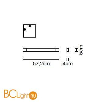 Настенно-потолочный светильник Fabbian Pivot F39 G01 01