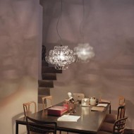 Подвесной светильник Vistosi Giogali SP 35 E27 CR/TR CR Подвесной светильник Vistosi Giogali SP 35 E27 CR/TR CR