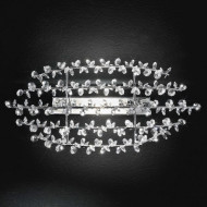 Настенный светильник Renzo Del Ventisette Shine A 14287/1 SWA DEC. CROMO Настенный светильник Renzo Del Ventisette Shine A 14287/1 SWA DEC. CROMO