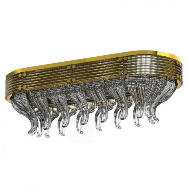 Потолочный светильник Beby Group Milano Deco 8030Q03 Light gold Smoked Glass Потолочный светильник Beby Group Milano Deco 8030Q03 Light gold Smoked Glass