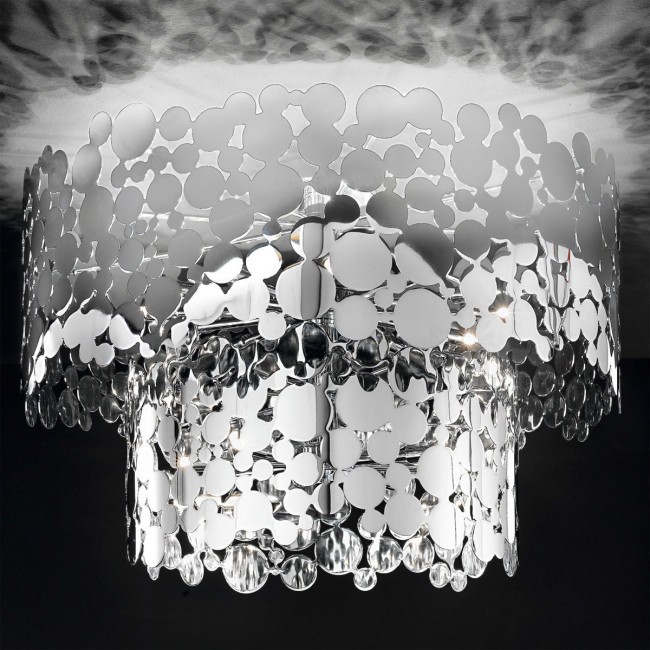 Потолочный светильник IDL Bubbles 427/20PF Chrome Потолочный светильник IDL Bubbles 427/20PF Chrome