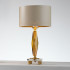 Настольная лампа Euroluce Perseo LP1 Gold Amber Настольная лампа Euroluce Perseo LP1 Gold Amber