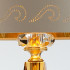 Настольная лампа Euroluce Perseo LP1 Gold Amber Настольная лампа Euroluce Perseo LP1 Gold Amber