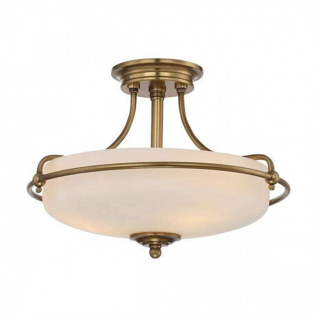 Потолочный светильник Quoizel Griffin QZ/GRIFFIN/SFSWS Потолочный светильник Quoizel Griffin QZ/GRIFFIN/SFSWS