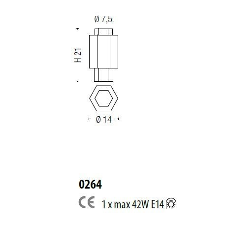 Потолочный светильник Sylcom Casa Blanca 0264 D GOL
