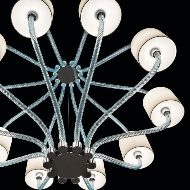 Люстра Barovier&Toso Hastings 5706/10/AQ/BB Люстра Barovier&Toso Hastings 5706/10/AQ/BB