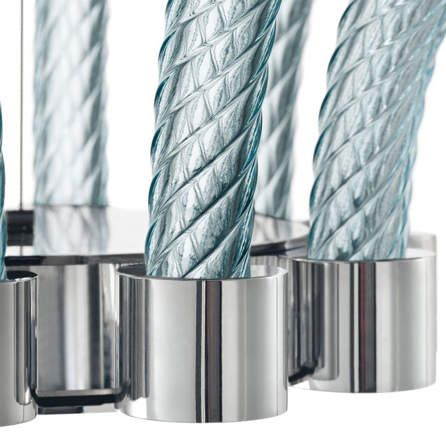 Люстра Barovier&Toso Hastings 5706/10/AQ/BB Люстра Barovier&Toso Hastings 5706/10/AQ/BB