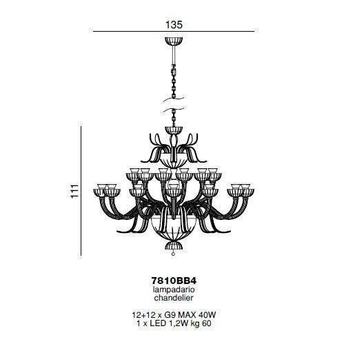 Люстра Beby Garden Party 7810BB4 Gold Orange Sicily Swarovski Plaque Люстра Beby Garden Party 7810BB4 Gold Orange Sicily Swarovski Plaque