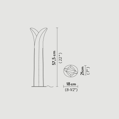Настольный светильник Slamp Las palmas TABLE PAL13TAV0001__PAL Настольный светильник Slamp Las palmas TABLE PAL13TAV0001__PAL
