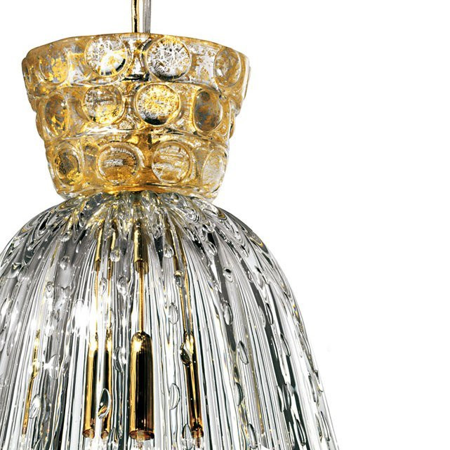 Подвесной светильник Barovier&Toso Rigati 5581/CC Подвесной светильник Barovier&Toso Rigati 5581/CC